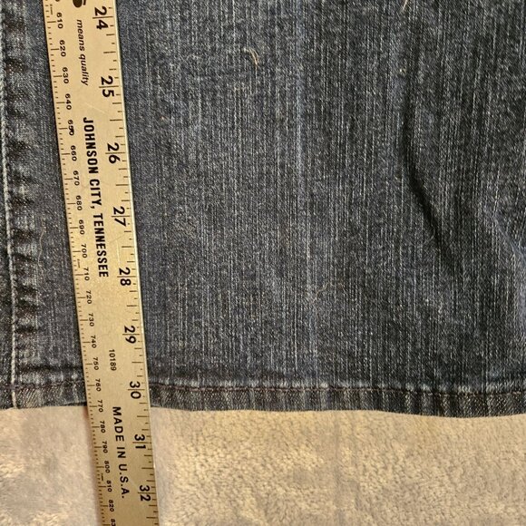 Refuge Vixen Jeans Womens 14 Curvy Boot Cut Refuge Stretch dark Wash casual - Picture 9 of 16